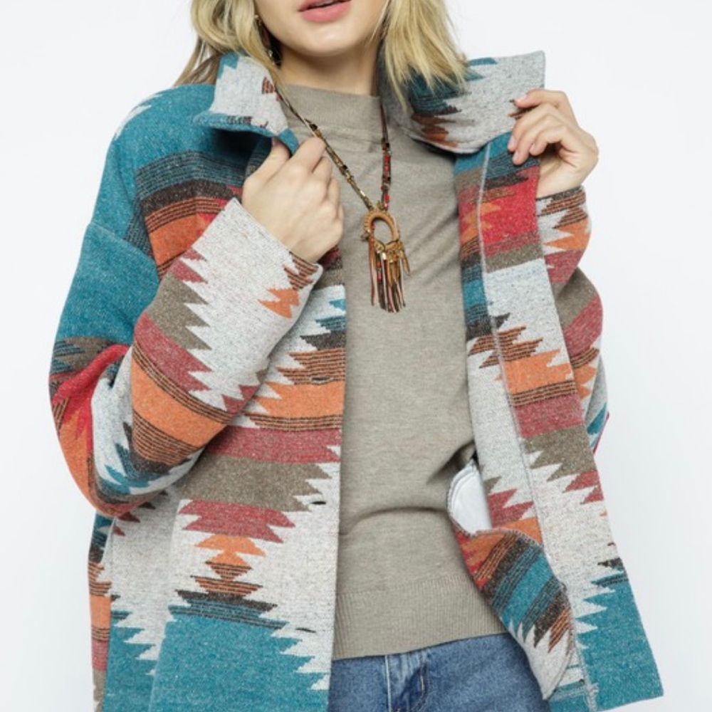 NWT Aztec Jacket - Picture 7 of 9